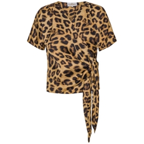 Karmamia Dagmar Bluse, Leopard